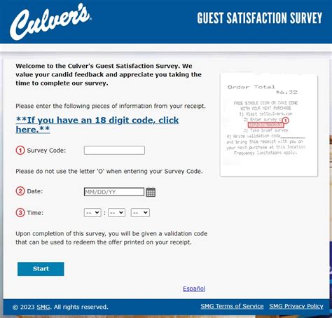 tellculvers.com survey|Enter Tell Culvers Survey